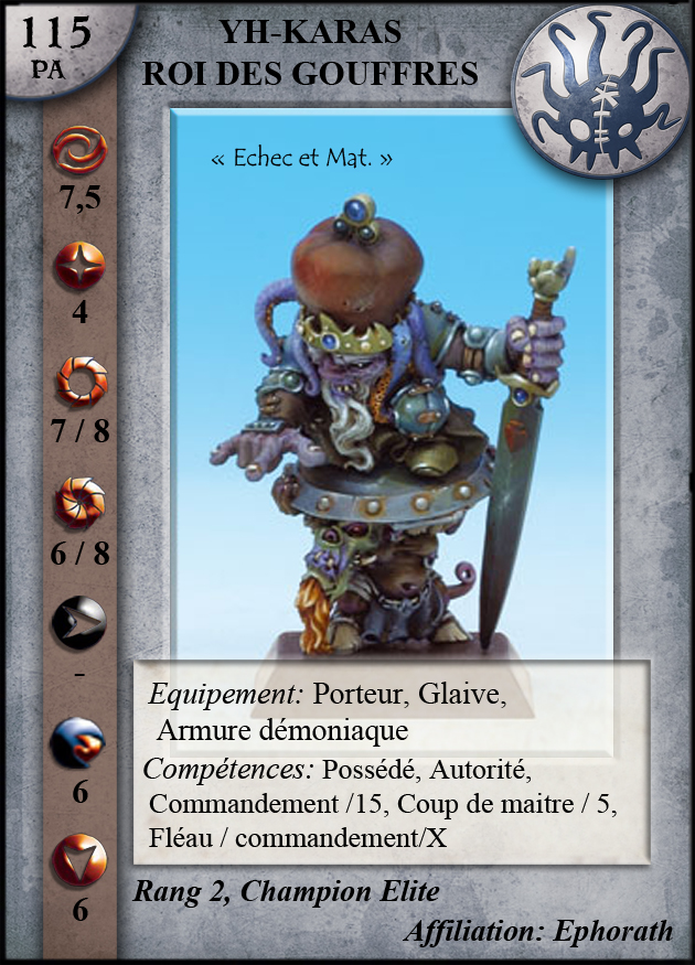 Yh-Karas, Roi des Gouffres